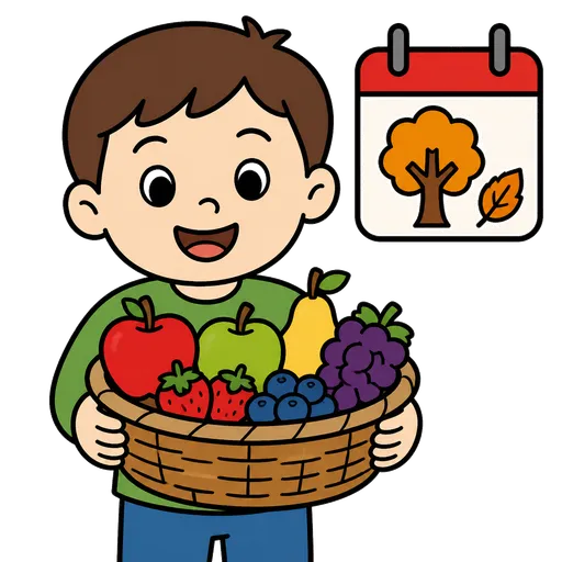 Pittogramma CAA: frutta stagionale