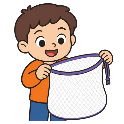 AAC-Piktogramm: Wäschesack