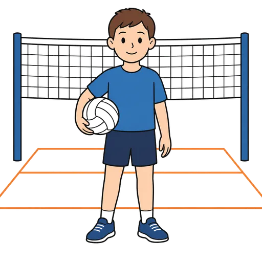 Pictogramme CAA : volley-ball