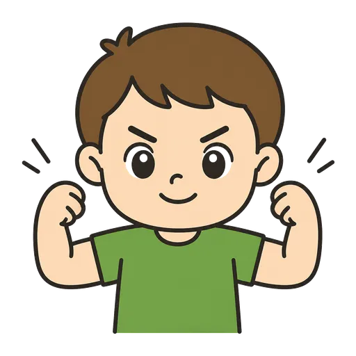 Piktogram AAC: silny