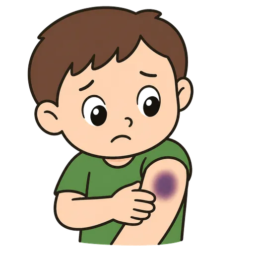 Pictogramme CAA : ecchymose