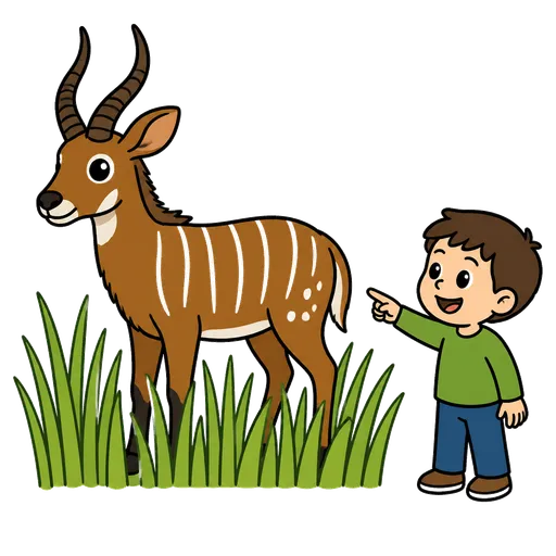 Pittogramma CAA: sitatunga
