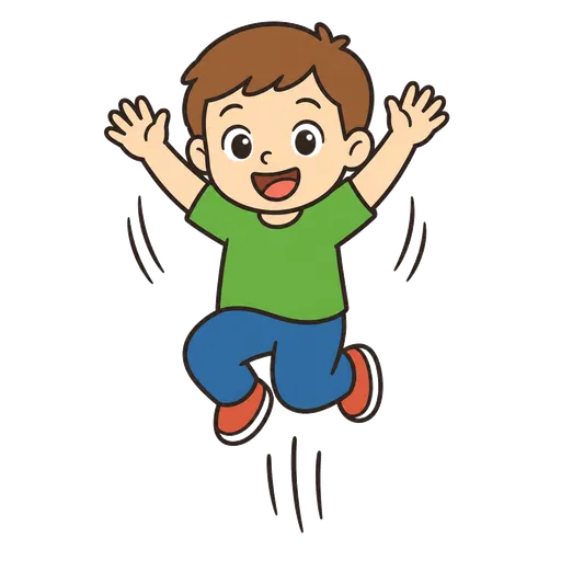 AAC pictogram: to leap