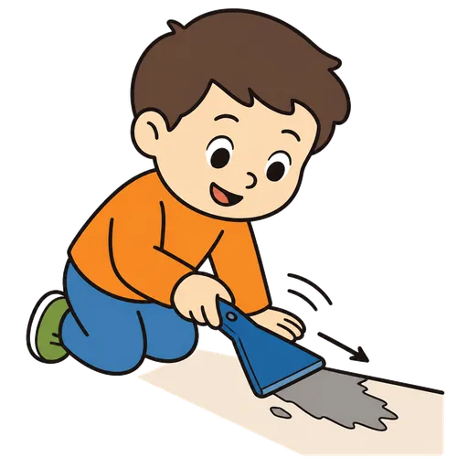 Pictograma CAA: raspador