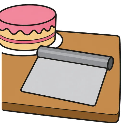 Pittogramma CAA: raschietto per torte