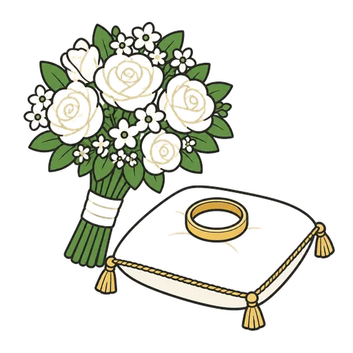 AAC pictogram: wedding