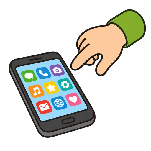 AAC-Piktogramm: Smartphone