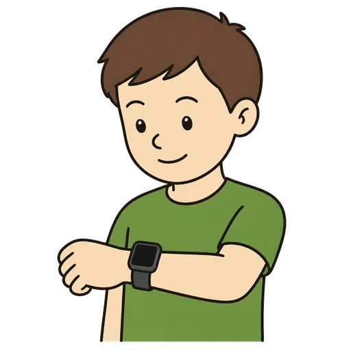 Pictogramme CAA : montre intelligente