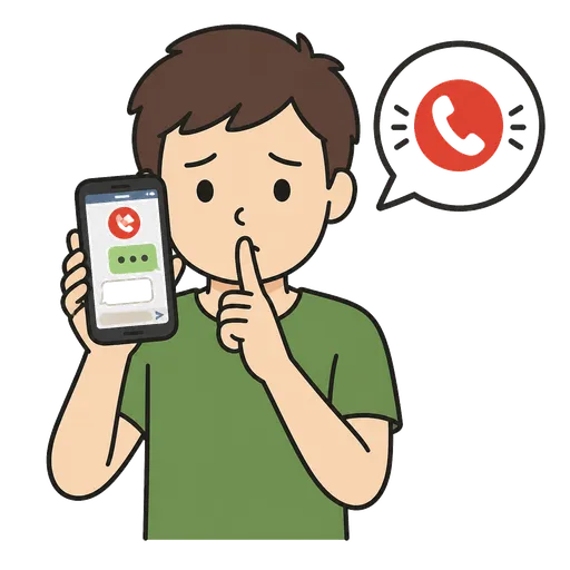 AAC-Piktogramm: SMS an eine Notfallnummer senden