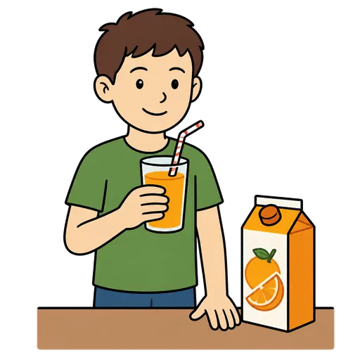 AAC-Piktogramm: Saft