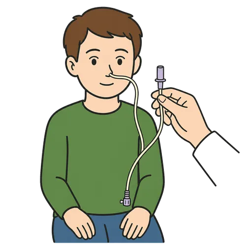 Piktogram AAC: sonda żołądkowa