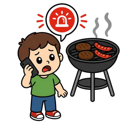 Piktogram AAC: sos barbecue