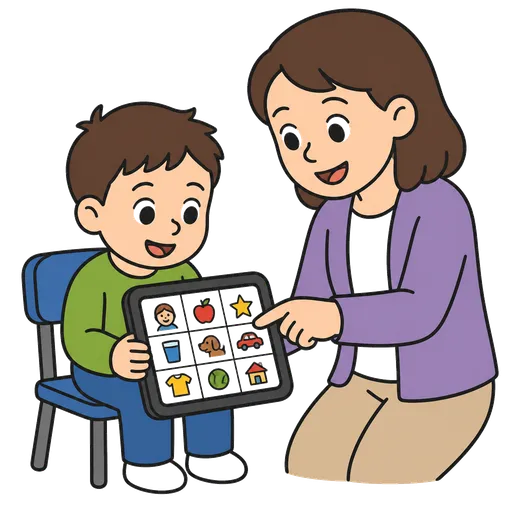 AAC-Piktogramm: AAC-Spezialist