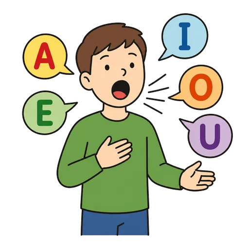 Pittogramma CAA: vocali cantate
