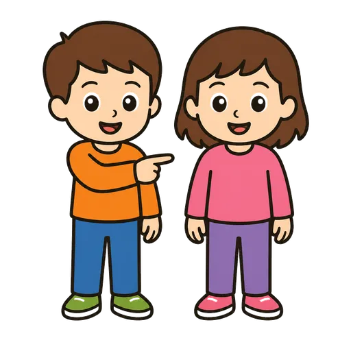 Pictograma CAA: colóquense en pareja conmigo