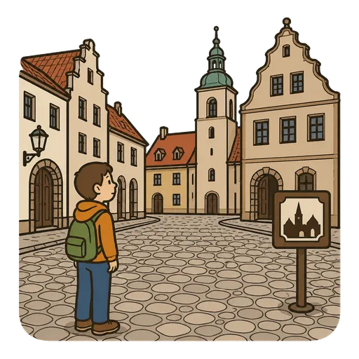 Piktogram AAC: starówka