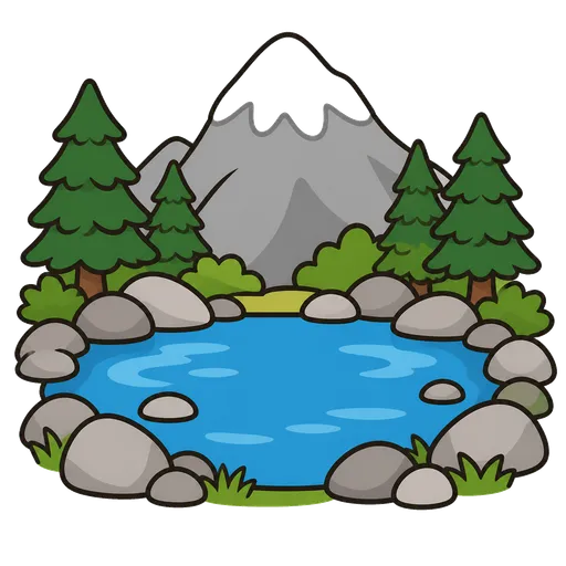 Piktogram AAC: staw górski