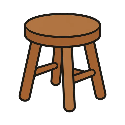 Piktogram AAC: stołek