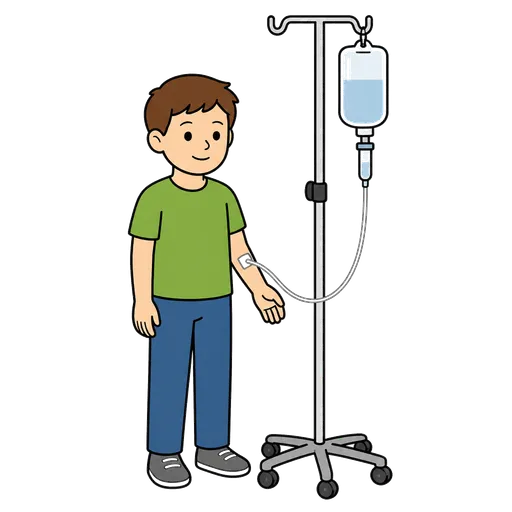 AAC-Piktogramm: Infusionsständer