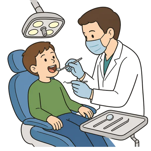 AAC pictogram: Children’s dentist