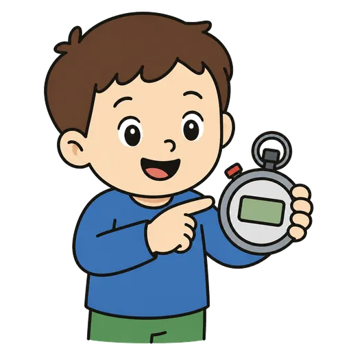 Piktogram AAK: stopky