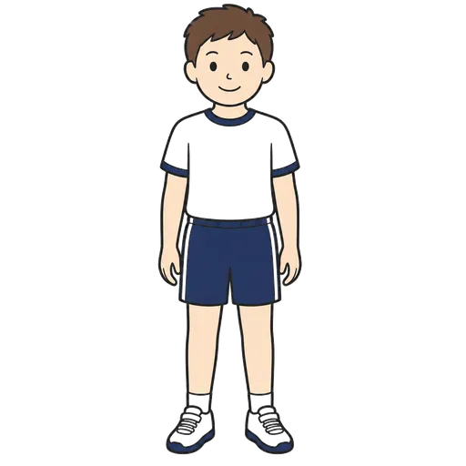 Pittogramma CAA: abbigliamento per palestra