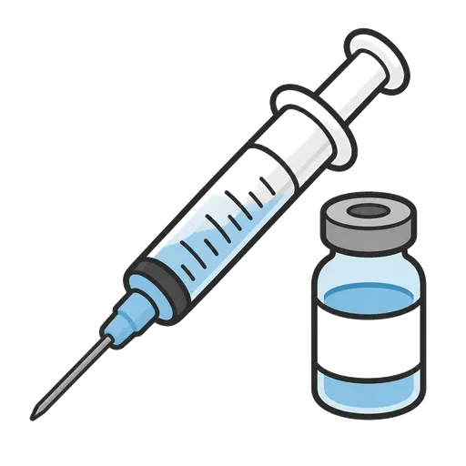 AAC pictogram: syringe