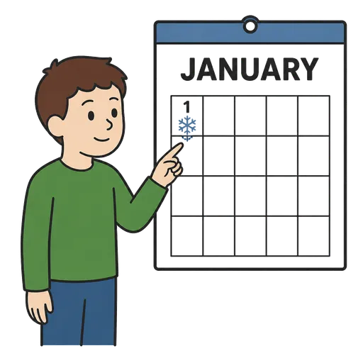 Piktogram AAK: January