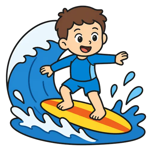 Piktogram AAC: surfinia