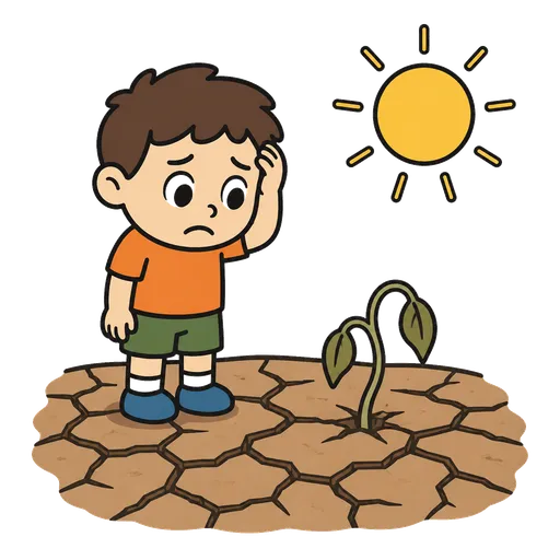 Pittogramma CAA: siccità