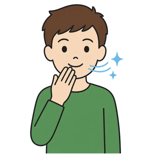 Pittogramma CAA: alito fresco