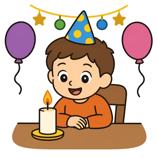 Pittogramma CAA: Capodanno a casa