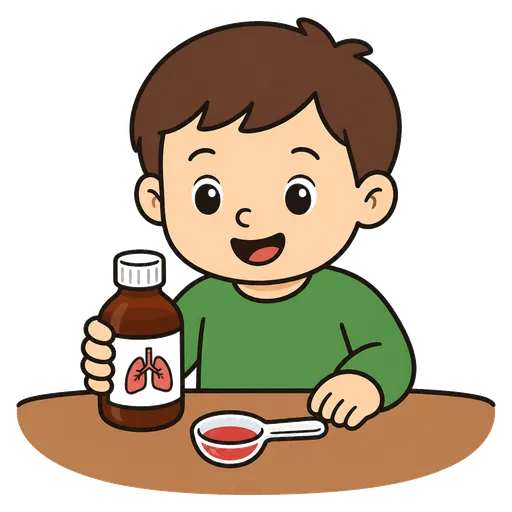 Piktogram AAC: syrop na kaszel