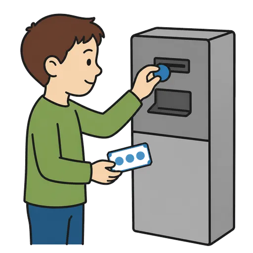 AAC-Piktogramm: Token-System