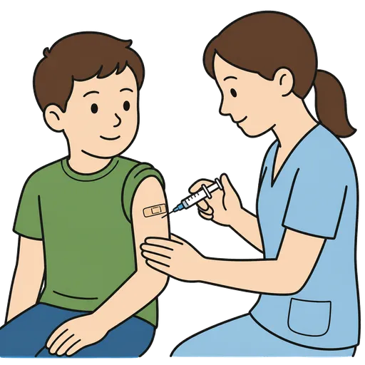 Pittogramma CAA: vaccinazione