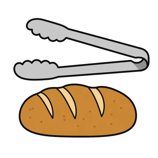 Pittogramma CAA: pinze per pane