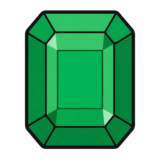 Piktogram AAC: szmaragdowy