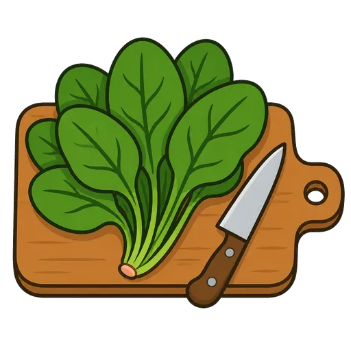 Pittogramma CAA: spinaci