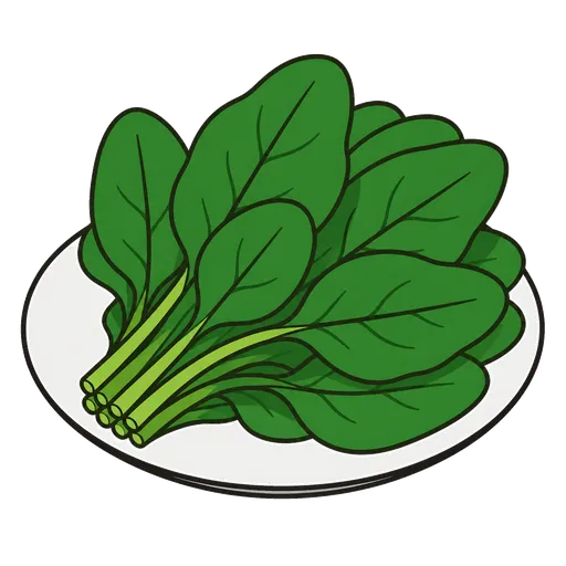 Pittogramma CAA: spinaci