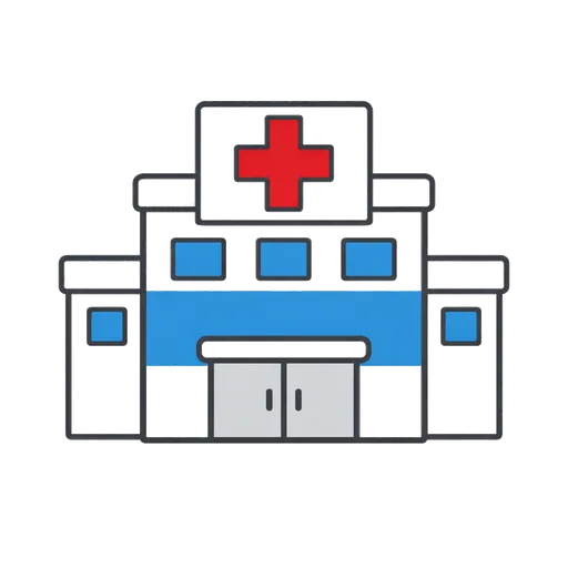 Piktogram AAC: szpital