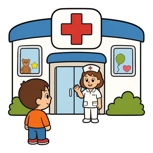 Pittogramma CAA: ospedale pediatrico
