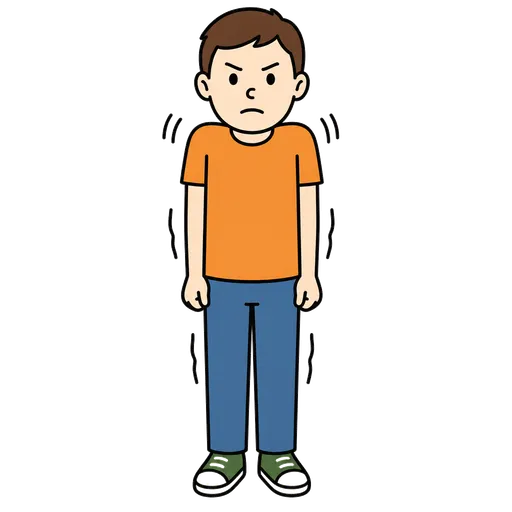AAC-Piktogramm: steif