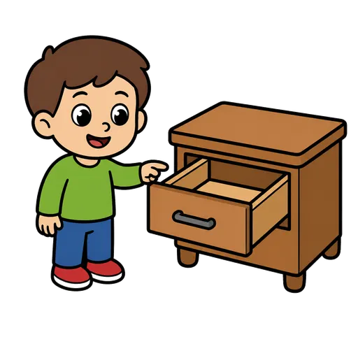 Pittogramma CAA: cassetto