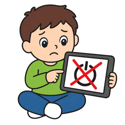 Pittogramma CAA: tablet non funziona
