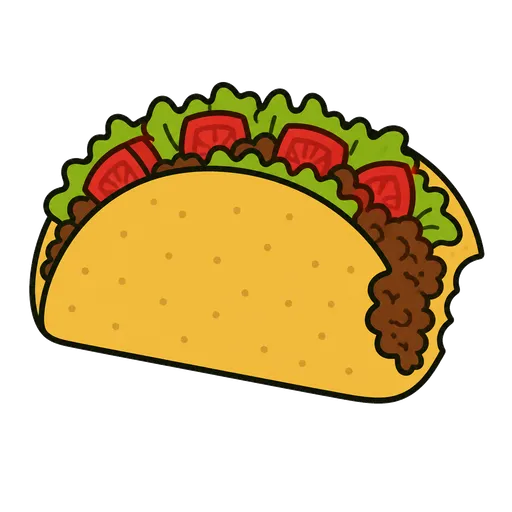 Piktogram AAC: taco