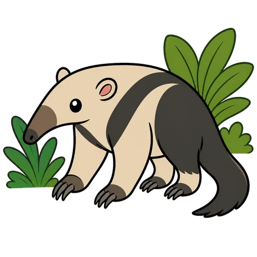 Pittogramma CAA: Tamanduà