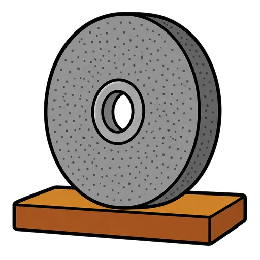 Piktogram AAC: tarcza szlifierska