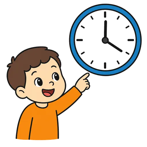 Pittogramma CAA: quadrante dell’orologio