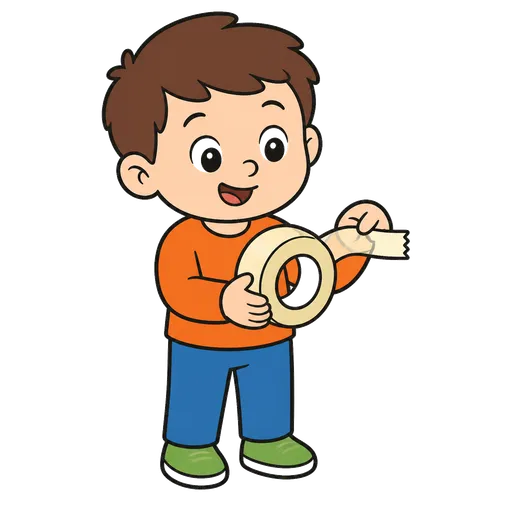 Piktogram AAC: taś taś