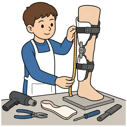 AAC pictogram: orthopedic tech